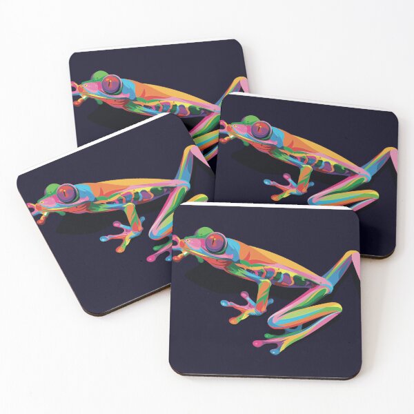 Artikelvorschau, Frosch Tier Multi Color entworfen und verkauft von Print-Online.