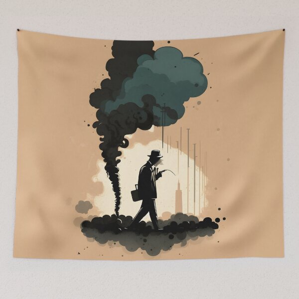 Item preview, Pollution Follows designed and sold by AgitProPrints.