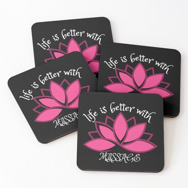 Item preview, life is better with massage 8 designed and sold by FLOWER--ART.