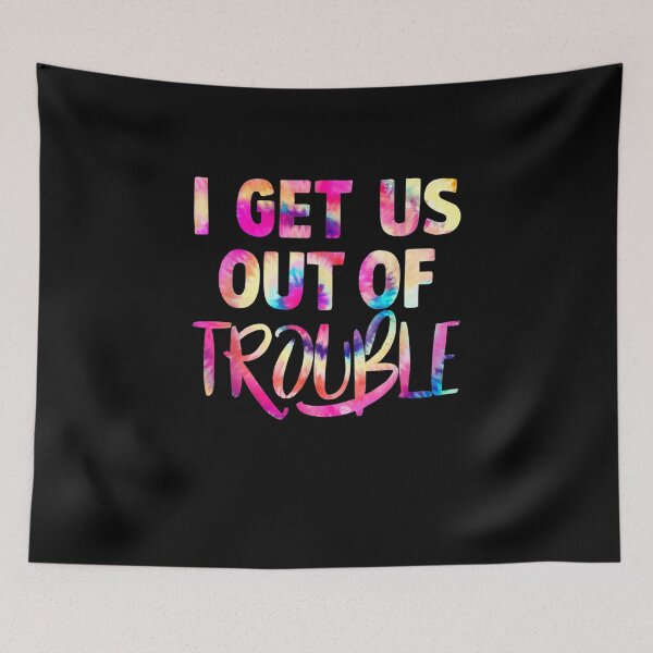 Item preview, I Get Us Out Of Trouble T Shirt - Matching Best Friend designed and sold by ArtMuni99.
