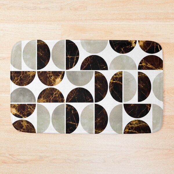 Item preview, Mid Century Geometric - stone and canvas designed and sold by RaspberryEM.