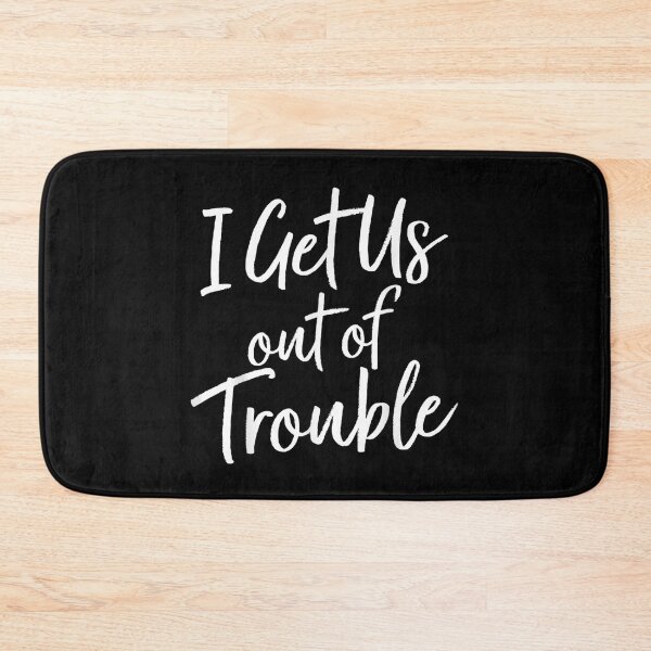 Item preview, I Get Us Out Of Trouble T Shirt - Matching Best Friend designed and sold by ArtMuni99.