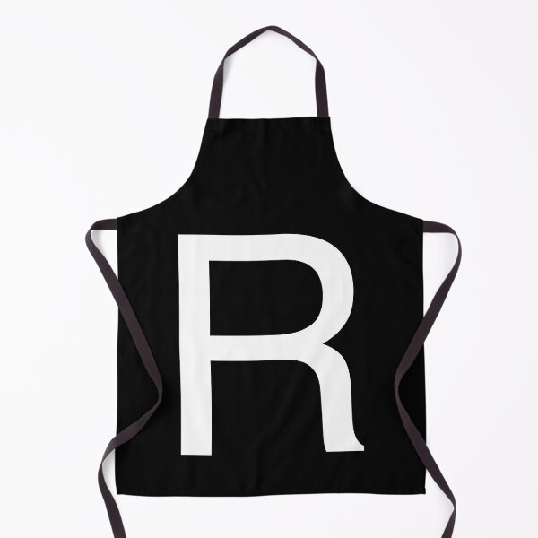 Item preview, Helvetica R in white designed and sold by winterwinter.