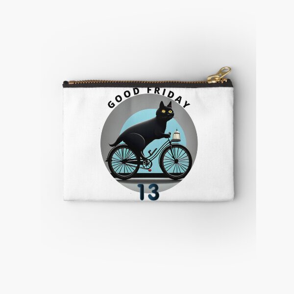 Item preview, Black Cat on a Bicycle: Good Friday 13 designed and sold by Igorlegrand.