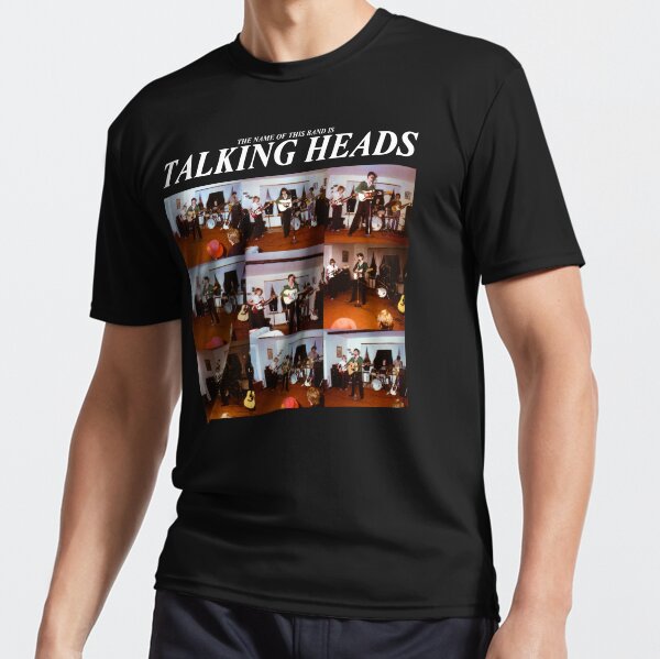 talking heads band tee