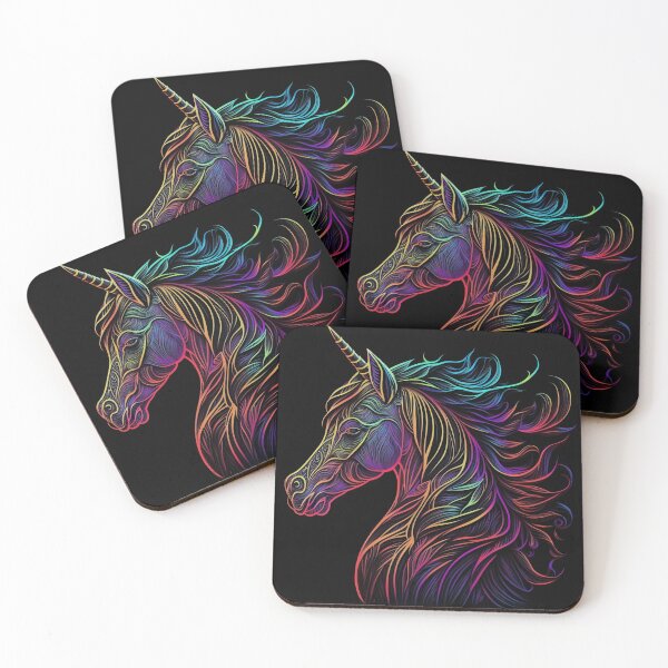 Item preview, Exploring the Magic, A Close-Up Look at a Unicorns Head designed and sold by digitaldreamHD.