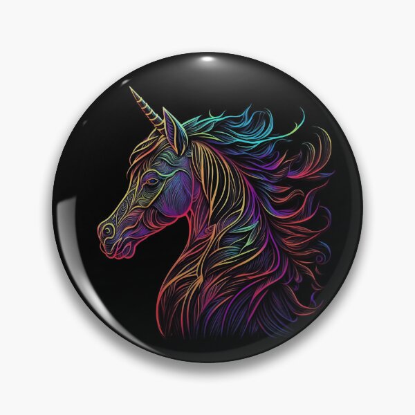 Artikelvorschau, Exploring the Magic, A Close-Up Look at a Unicorns Head entworfen und verkauft von digitaldreamHD.