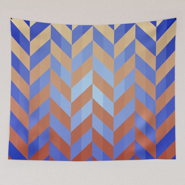 Item preview, Zig Zag Yellow Red Blue designed and sold by Girih.