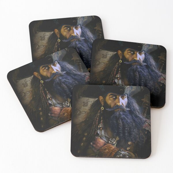 Item preview, Blackbeard the Pirate Edward Teach designed and sold by Shanina Conway.