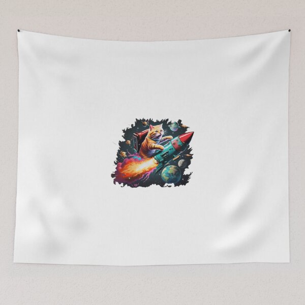 Item preview, cat in space designed and sold by AZAZEL54.