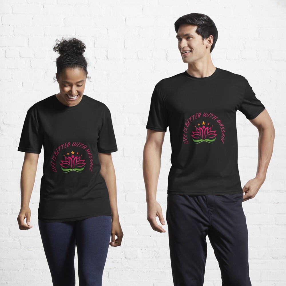 Item preview, Active T-Shirt designed and sold by FLOWER--ART.