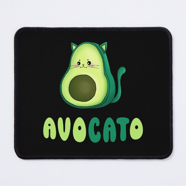Item preview, AVOCATO - funny cute cat avocado  designed and sold by KatisDesign.