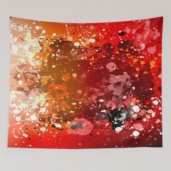 Item preview, Red paint splatters designed and sold by steveball.