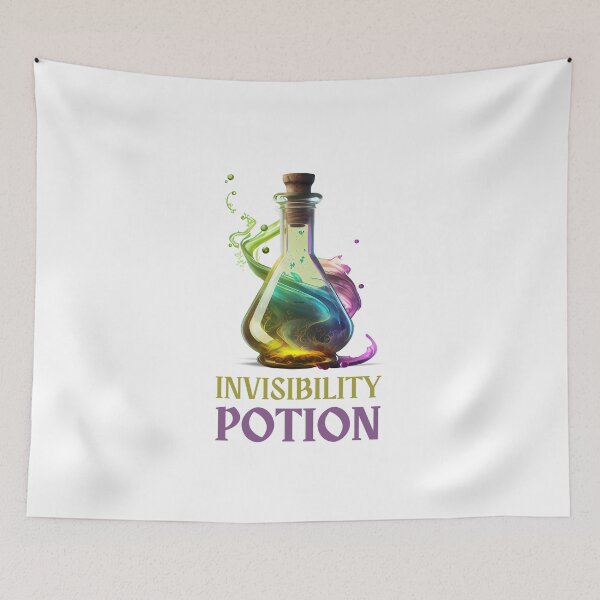 Item preview, Magic Invisibility Potion Bottle designed and sold by FiveIntentions.