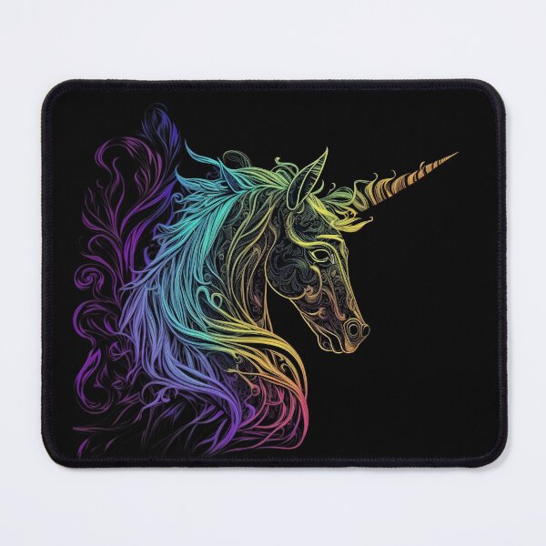 Item preview, A Gorgeous Unicorn Head with a Chromatic Horn designed and sold by digitaldreamHD.