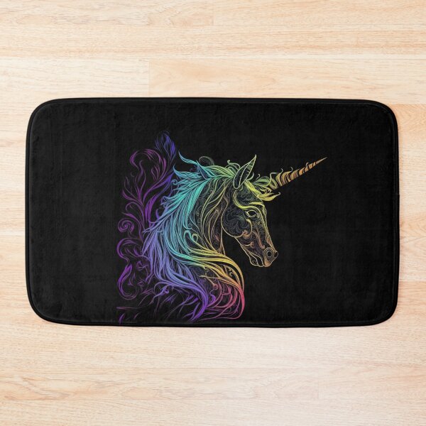 Item preview, A Gorgeous Unicorn Head with a Chromatic Horn designed and sold by digitaldreamHD.