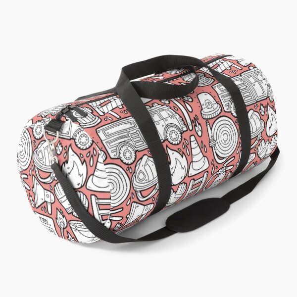 Item preview, Fire Department Doodles Fire Truck Firefighter designed and sold by voidea.