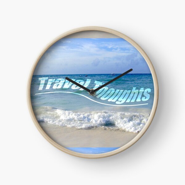Travel Thoughts' logo Clock