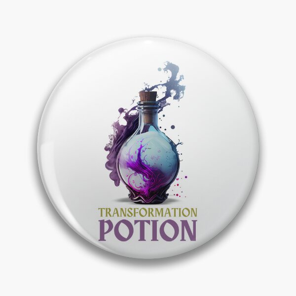Item preview, Magic Transformation Potion Bottle designed and sold by FiveIntentions.