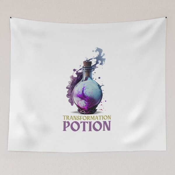 Item preview, Magic Transformation Potion Bottle designed and sold by FiveIntentions.