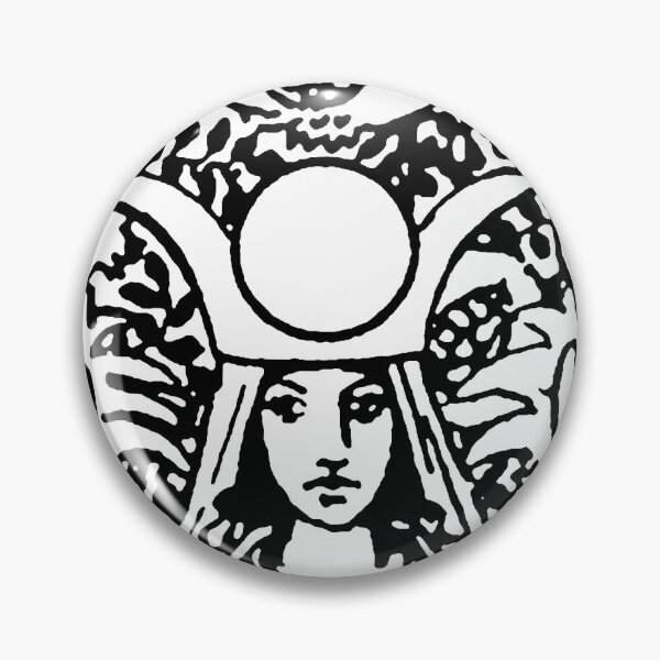 Item preview, The High Preistess Tarot in black designed and sold by winterwinter.