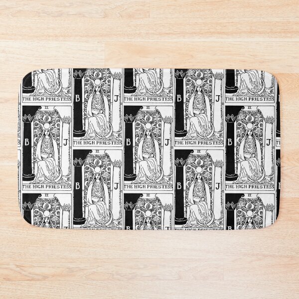 Item preview, The High Preistess Tarot in black designed and sold by winterwinter.