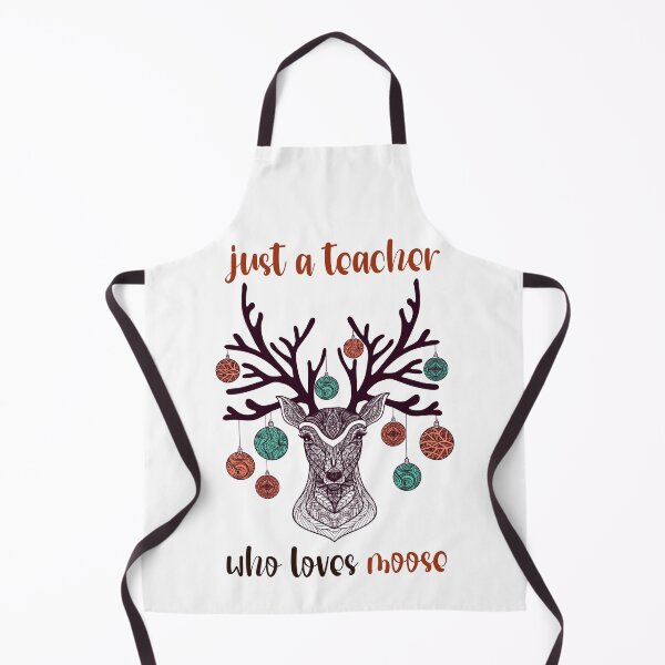 Item preview, just a teacher who loves moose designed and sold by amersoliman.