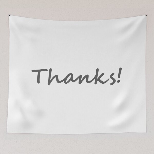 Item preview, Thanks! designed and sold by PabloBSanchez.