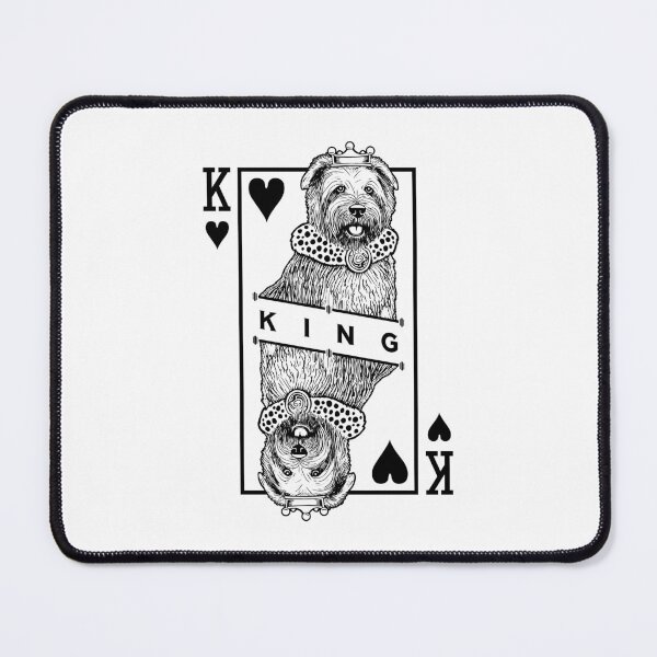 Item preview, Glen Of Imaal Terrier King Of Hearts Glennie Dog Lover designed and sold by GrandeDuc.