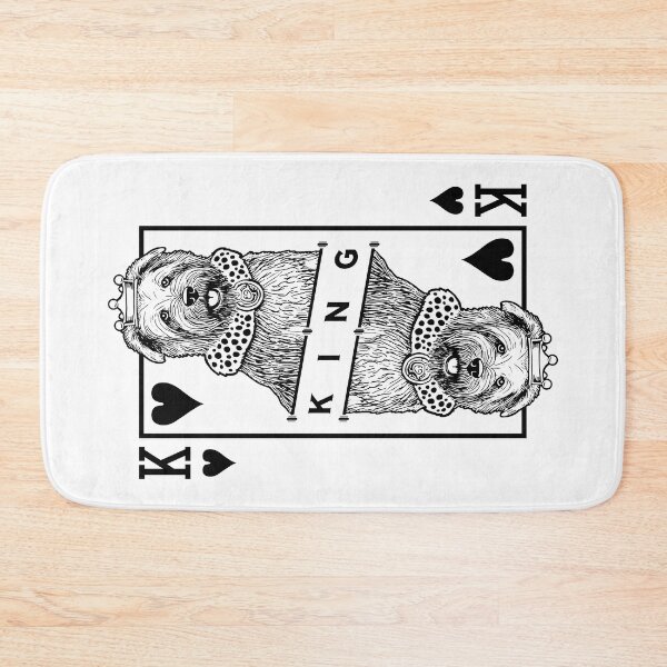 Item preview, Glen Of Imaal Terrier King Of Hearts Glennie Dog Lover designed and sold by GrandeDuc.