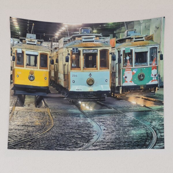 Item preview, Trams in Europe designed and sold by ReachForArt.