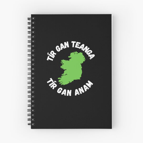 Item preview, Tír Gan Teanga Tír Gan Anam Gaeilge Irish proverb  designed and sold by Irishprints.