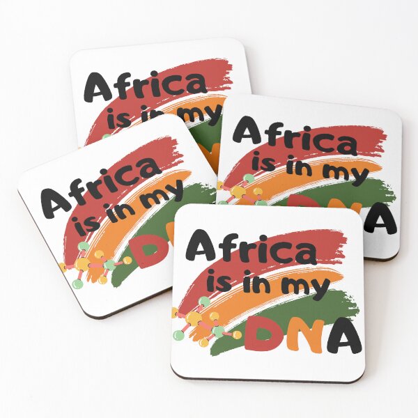 Aperçu de l'œuvre l'Afrique est dans mon ADN créée et vendue par smilup.