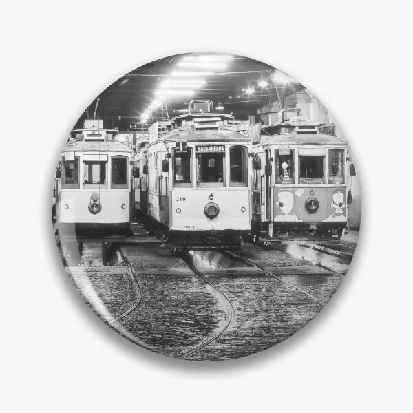 Item preview, Trams in Europe in Black and White designed and sold by ReachForArt.