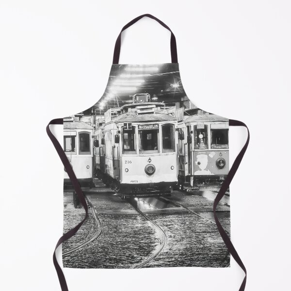 Item preview, Trams in Europe in Black and White designed and sold by ReachForArt.