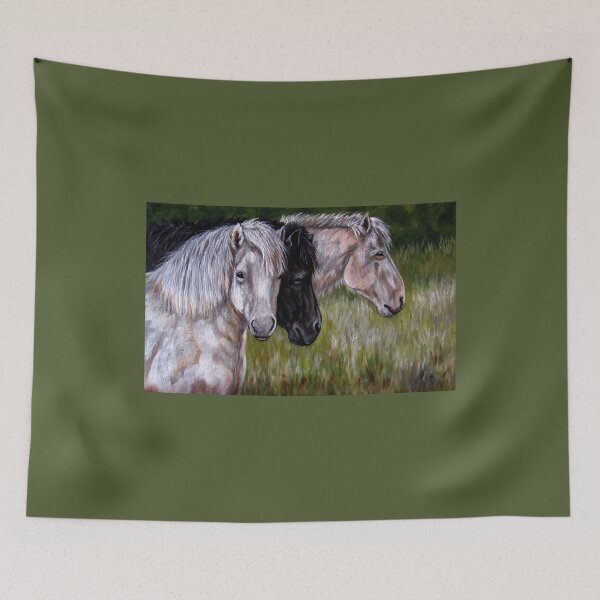 Item preview, Ponies de Islandia designed and sold by Susan McKenzie Bergstrom.