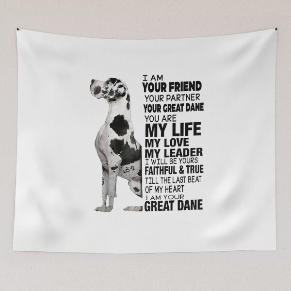 Item preview, I Am Your Friend Your Partner Your Great Dane designed and sold by ArtMuni99.