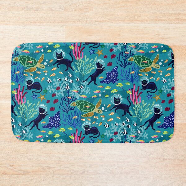 Item preview, Feline Seabed Exploration designed and sold by TigaTiga.