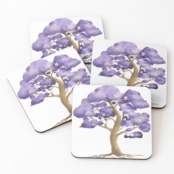 Item preview, Purple Jacaranda Tree Watercolor designed and sold by Victoria Lehnard.