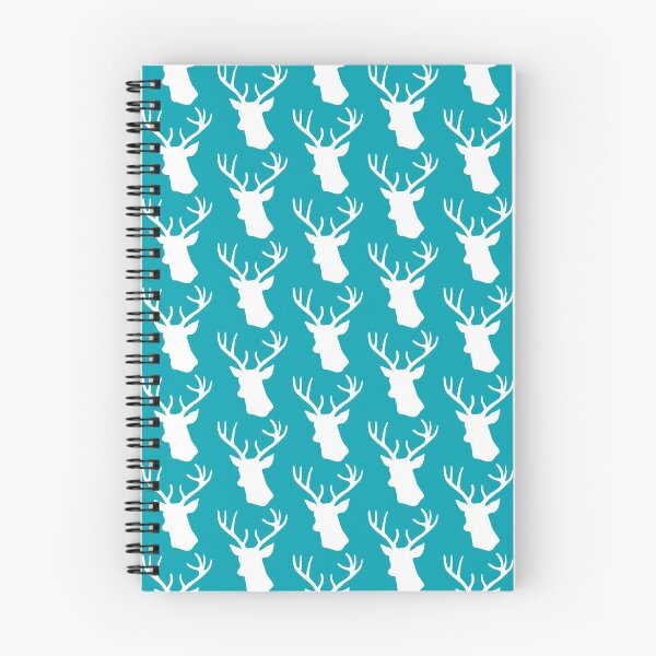 Item preview, Turquoise Deer Head Silhouette - Teal Reindeer Stag designed and sold by inspirationzgal.