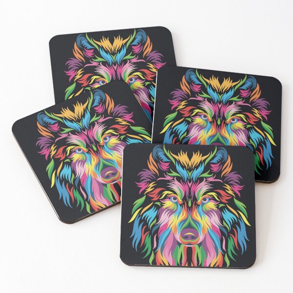 Item preview, Lobo Animal Multi Color designed and sold by Print-Online.