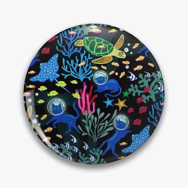 Item preview, Feline Seabed Exploration - Deep Sea designed and sold by TigaTiga.