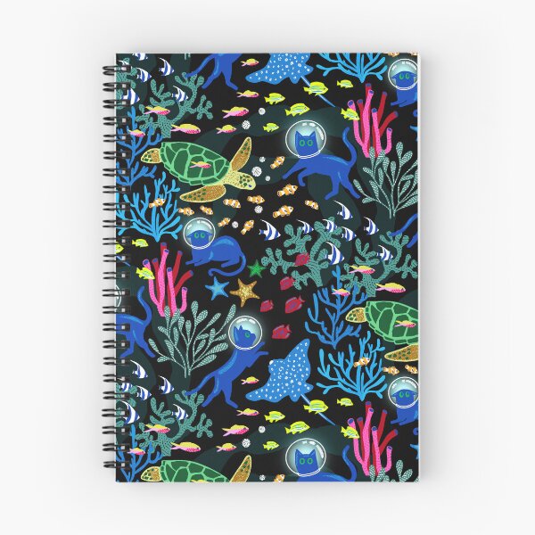 Item preview, Feline Seabed Exploration - Deep Sea designed and sold by TigaTiga.