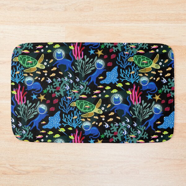 Item preview, Feline Seabed Exploration - Deep Sea designed and sold by TigaTiga.