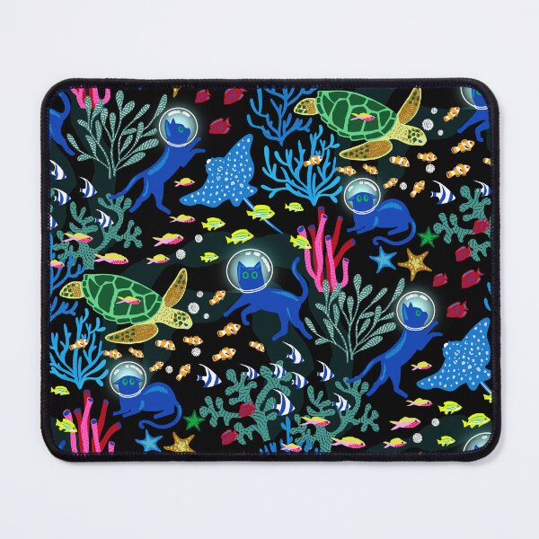 Item preview, Feline Seabed Exploration - Deep Sea designed and sold by TigaTiga.