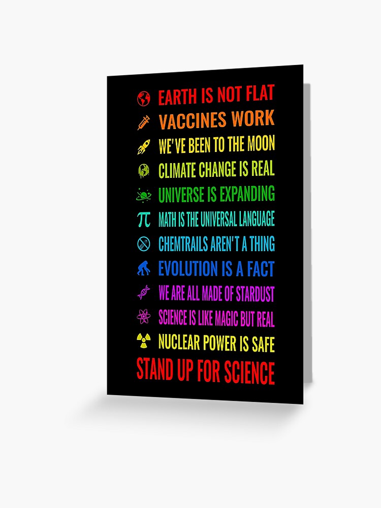 Earth Is Not Flat Vaccines Work Stand Up For Science Doormat