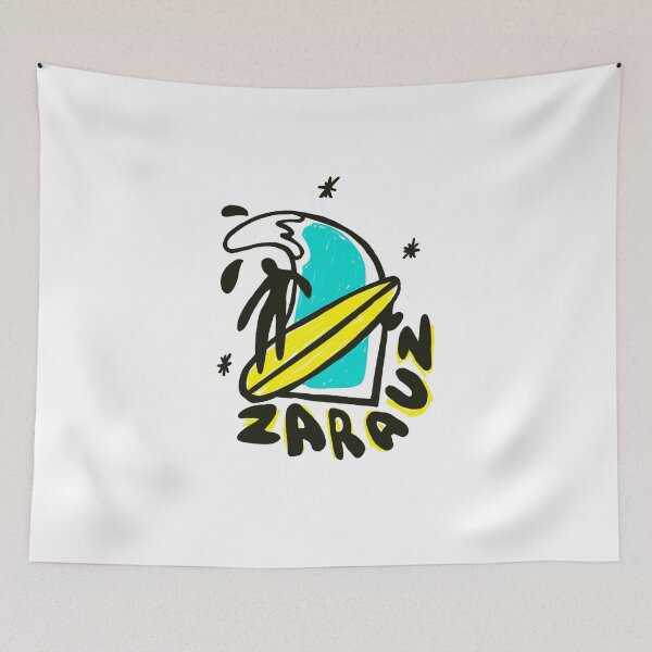 Item preview, Zarauz Basque Country surfing surf life surfing design big waves  designed and sold by Tropical Blood.