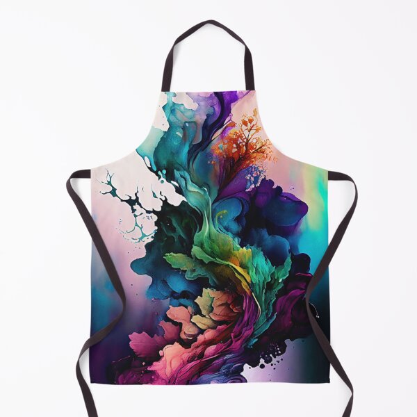 Item preview, Alcohol ink splash pastel colours designed and sold by KammyArt.