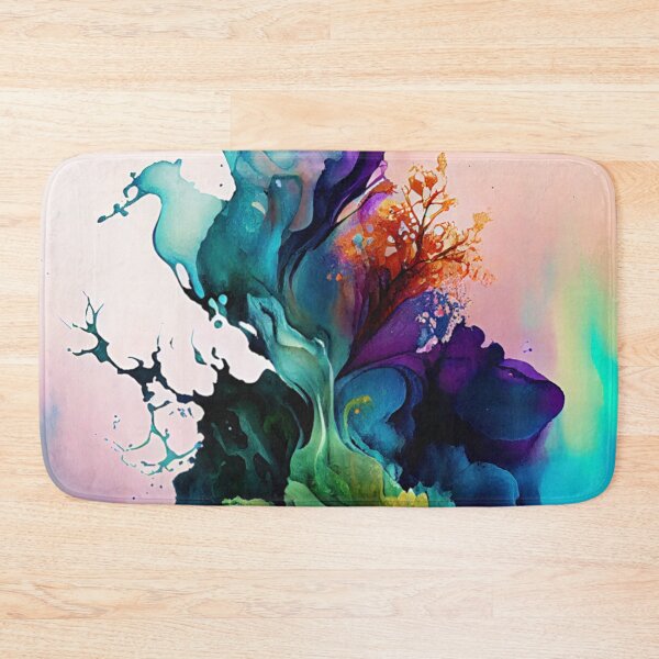 Item preview, Alcohol ink splash pastel colours  designed and sold by KammyArt.