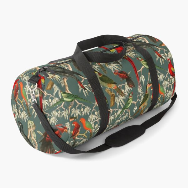 Item preview, Colorful Parrot and Tropical Bird Print - green designed and sold by CharlieCreates.